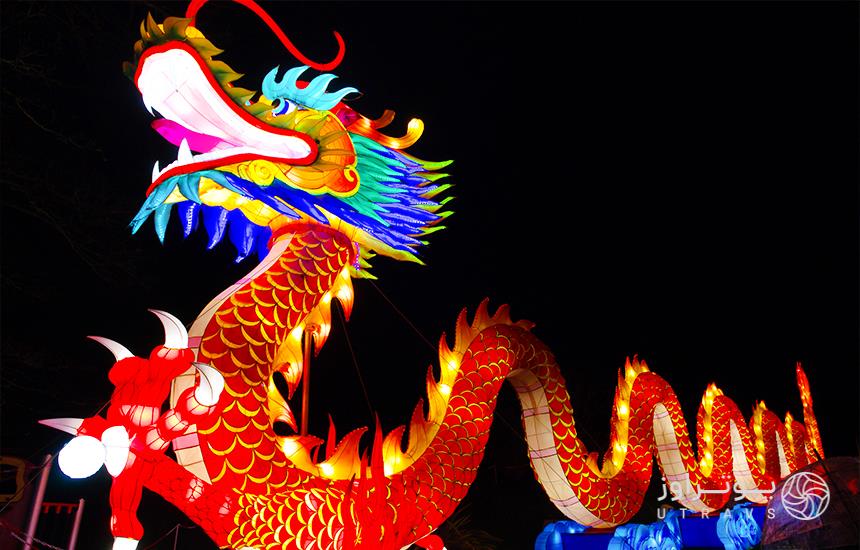 red dragon symbolizes china